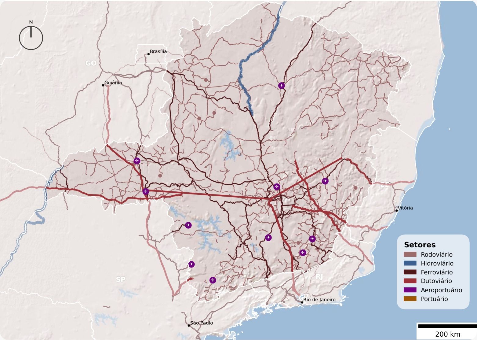 Plano Estadual de Logística e Transportes de Minas Gerais de Curto Prazo